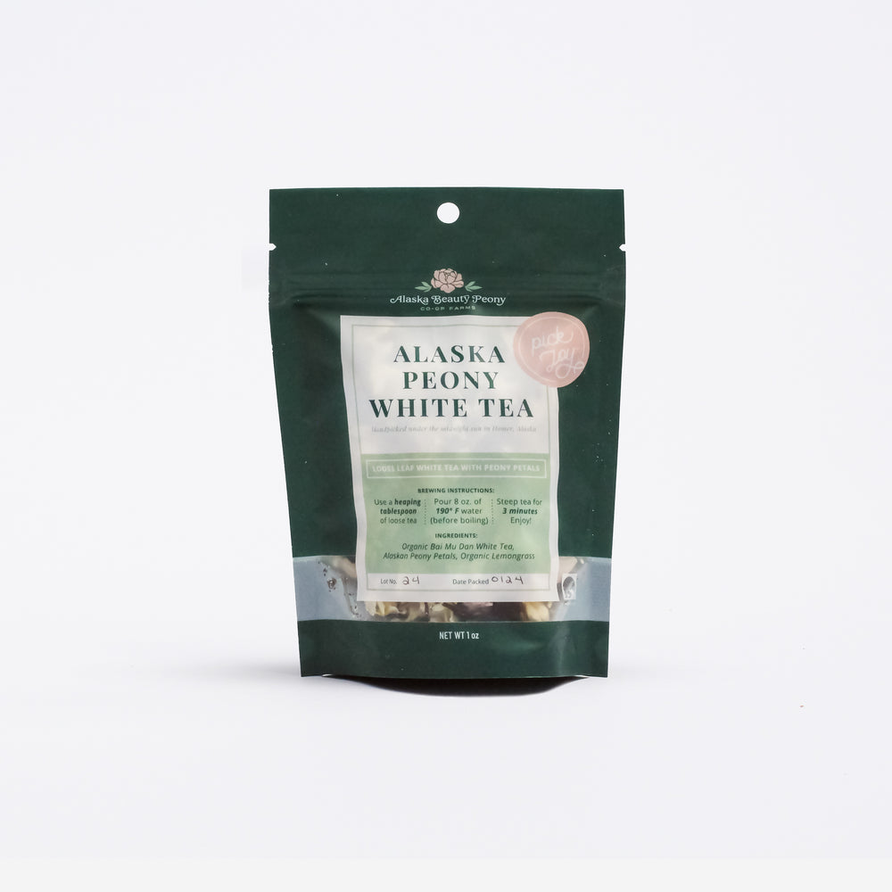 Alaska Peony White Tea- 1oz
