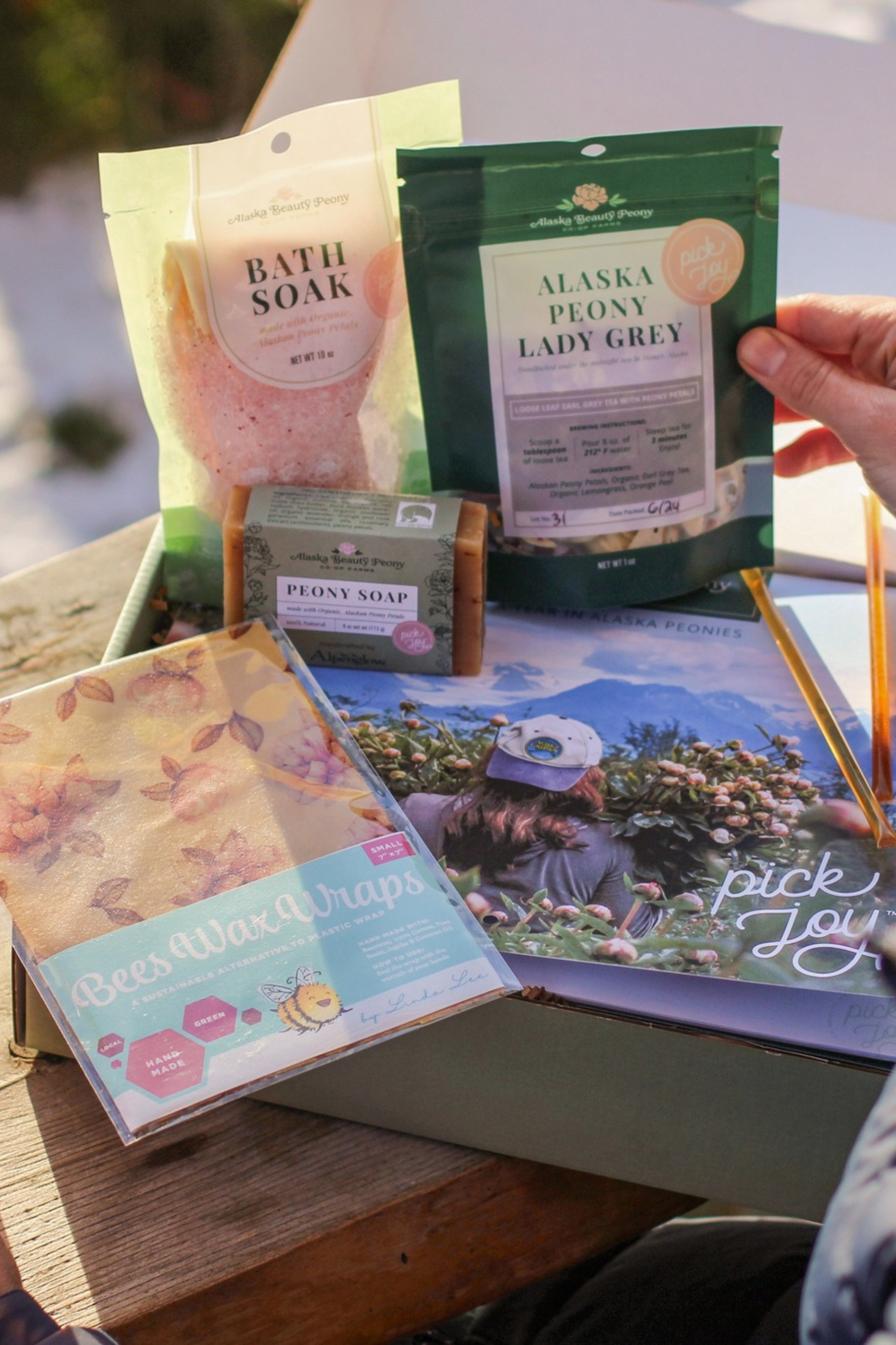 Gift Boxes Collection | Alaska Beauty Peony Cooperative | Homer, AK