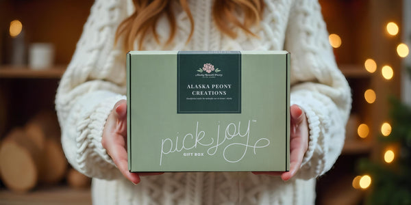 Peony Lover's Holiday Gift Box – Alaska Beauty Peony Coop
