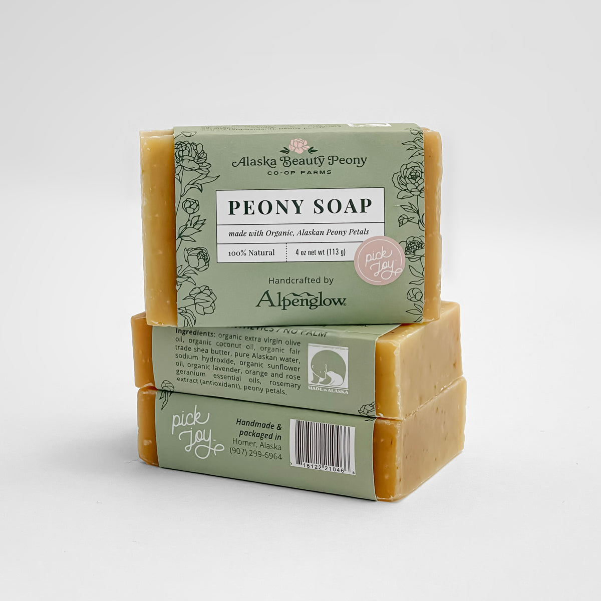 Peony Soap – Alaska Beauty Peony Coop