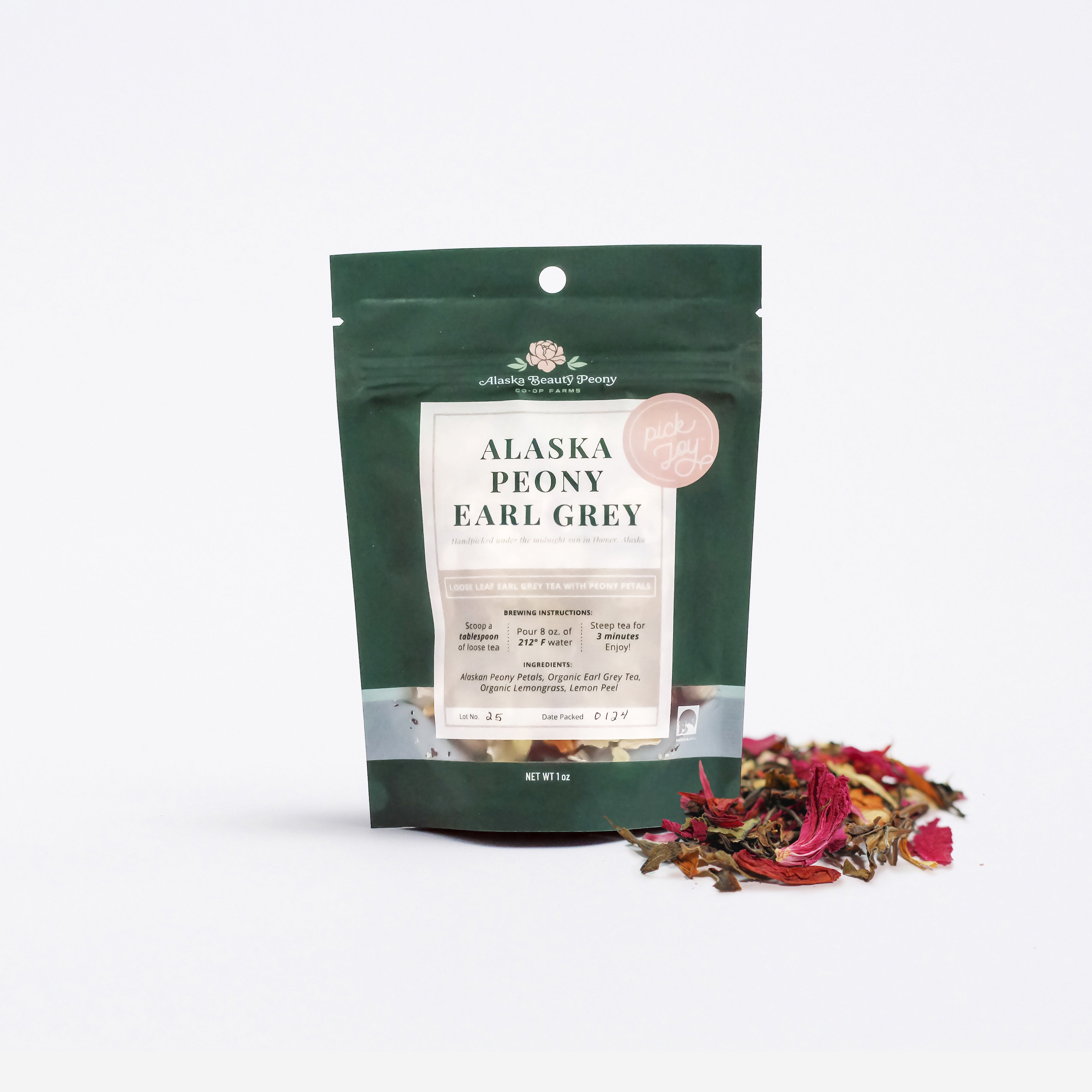 Alaska Peony Earl Grey - 1oz