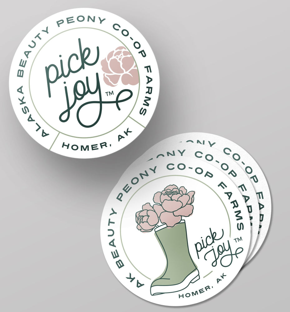Pick Joy! Stickers - Set of 2