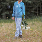 Pick Joy Zip Hoodie - Teal-Apparel-Alaska Beauty Peony Coop-Small-Alaska Beauty Peony Coop
