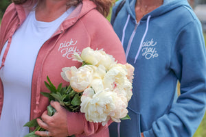 
                  
                    Load image into Gallery viewer, Pick Joy Zip Hoodie - Dusty Rose
                  
                